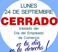 Lunes 24 de septiembre